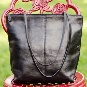 Wilson Leather Black Tote